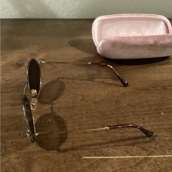Miu MU 69US 1BC5S0 52/22 Core Collection Sunglasses  frames main image 9